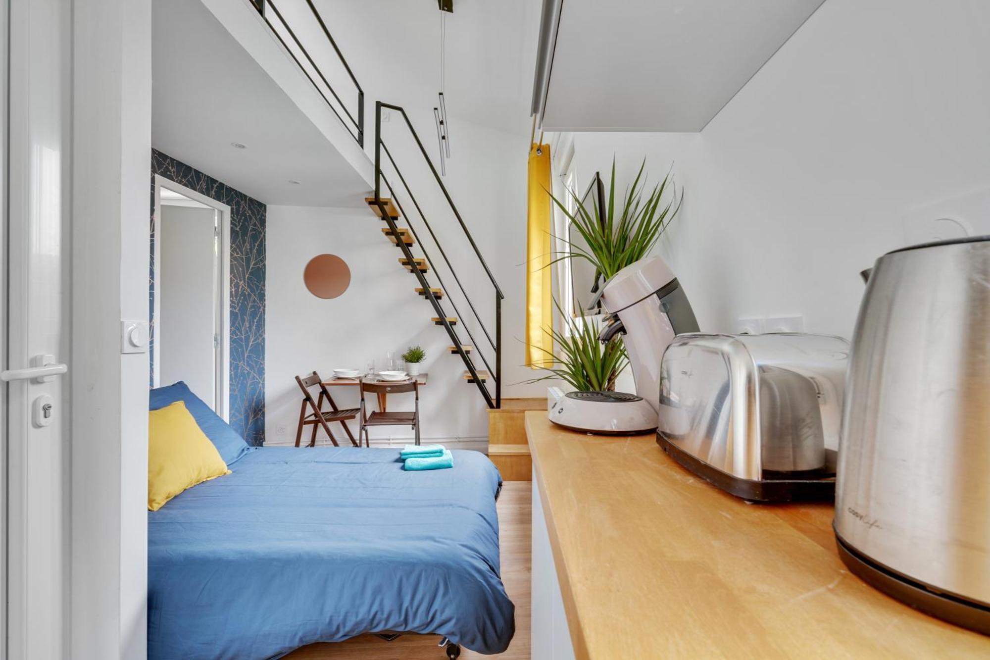 Studio Avec Mezzanine - Wifi - Proche Paris Montreuil  Exterior foto